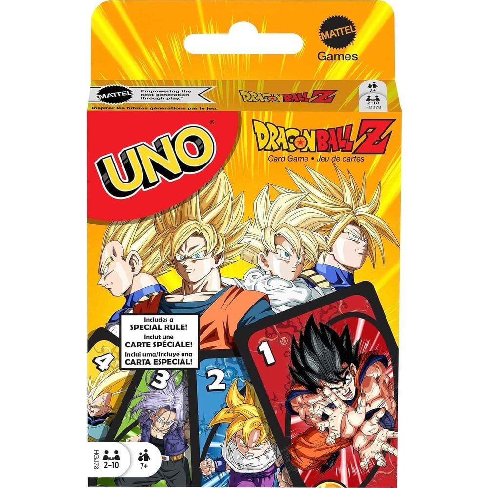 Jogo de cartas UNO Dragon Ball Z