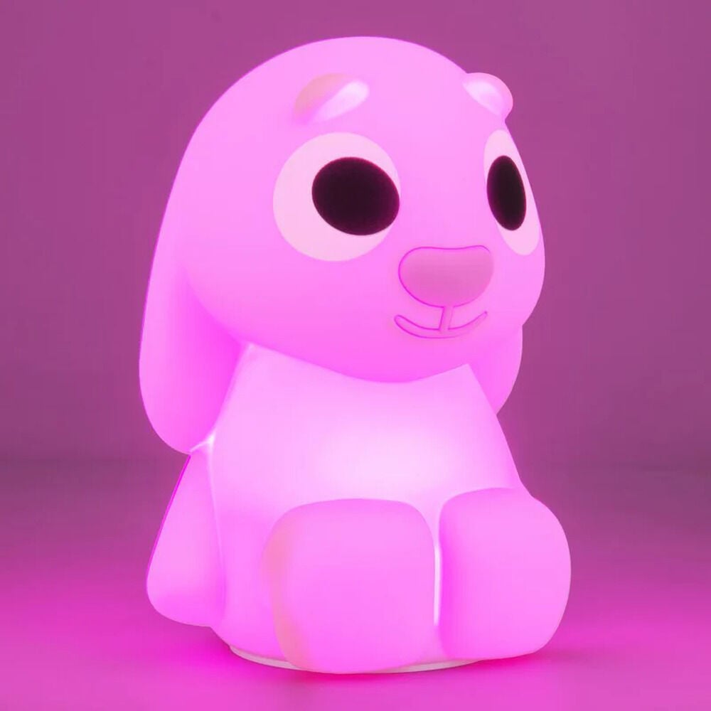 Luz de silicone recarregável SquishyGlo Floppy Bluey