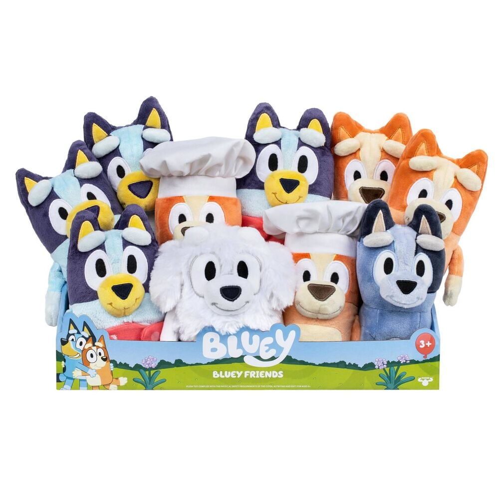 Peluche Bluey Friends 20 cm sortido