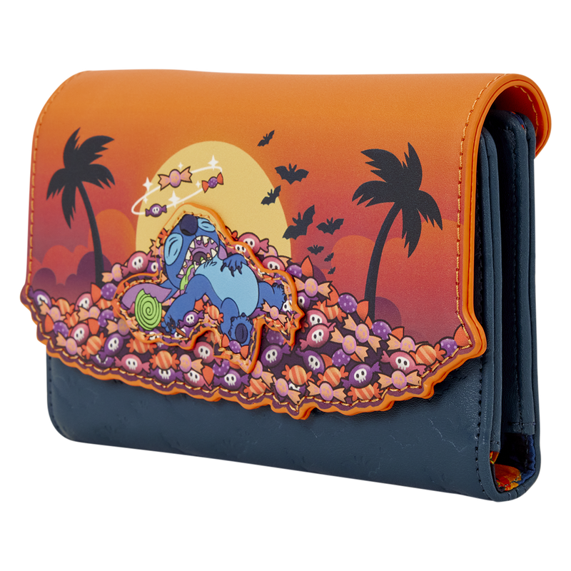 Carteira Stitch Halloween Candy Loungefly