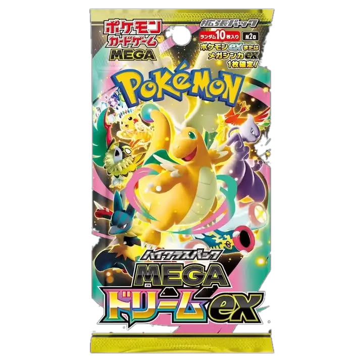 Pokémon Mega Dream ex - Booster pack japonês