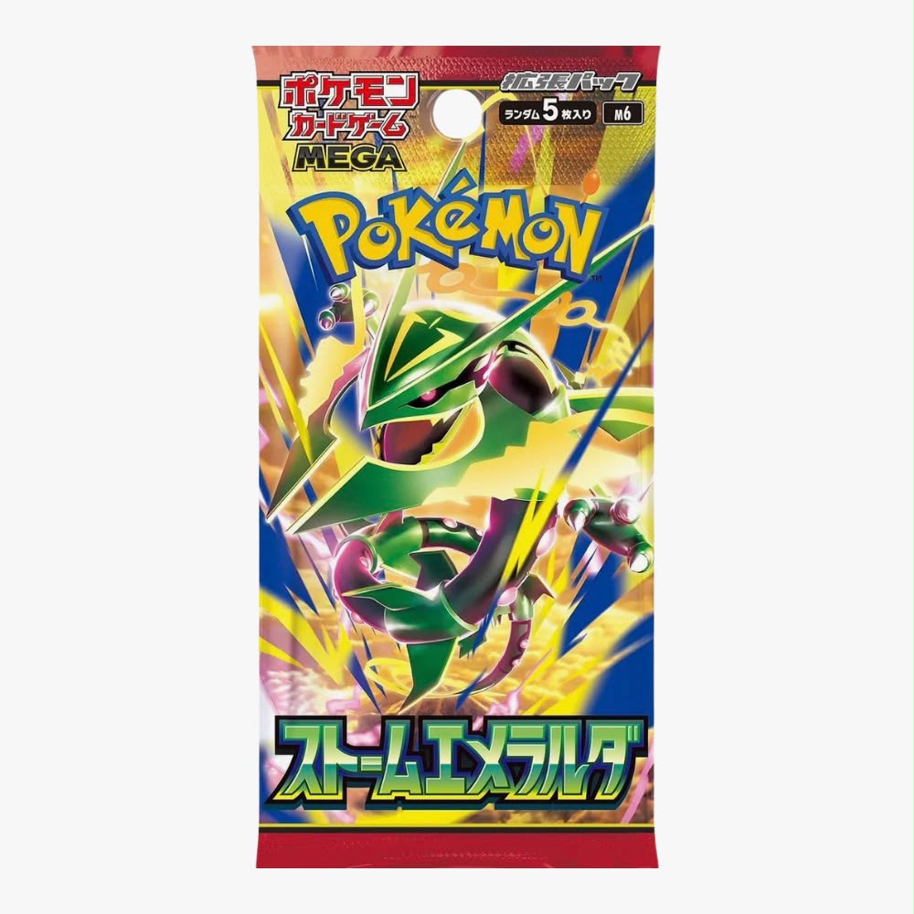 Pokémon Storm Emeralda – Booster Pack Japonês